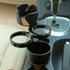 Car Storage Organizer for Cup Holder, Car Cup Holder Organizer with Phone Slot, Car Organizer for Coins and Keys