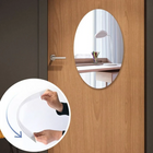 Oval Mirrors Self Adhesive, Acrylic Mirror
