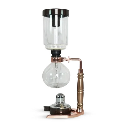 Siphon Coffee Makers, Japanese Syphon Coffee Machine with Borosilicate Glass