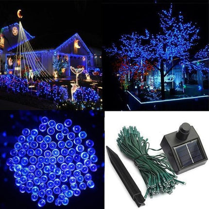 Solar Fairy Lights Outdoor 55 ft 100 LED, Solar String Lights for Garden and Trees, Outdoor Lights for Fence – image 7