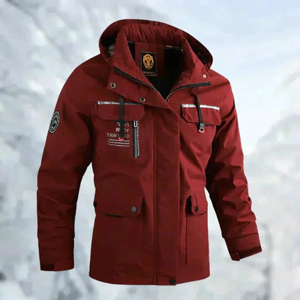 Mens Rain Jacket with Hood, Waterproof Rain Jackets for Men for Hiking and Camping – image 11