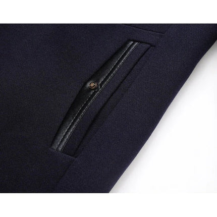 Mens Wool Overcoat Styled for Everyday Wear - image 8
