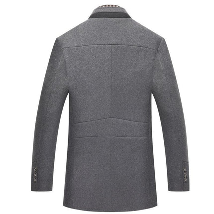 Mens Wool Coat, Timeless Elegant Design - image 9