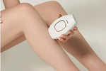Tuzwa At-Home Hair Removal Device – Rechargeable Light-Based Hair Reduction System with Adjustable Settings for Face & Body
