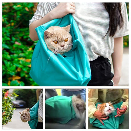 Cat Carrier Bag with Shoulder Strap, Cat Travel Bag with Zip Fastening – image 5