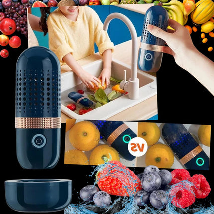 Fruit and Vegetable Cleaner, Rechargeable Produce Cleaner and Vegetable Washer