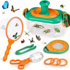 Bug Catcher Kit for Kids, Insect Catcher Kit with Bug Net and Tweezers, Educational Toys for Outdoor Exploration
