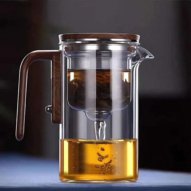 Tea Infuser Cup Set, Loose Leaf Tea Infuser with Lift Release Control