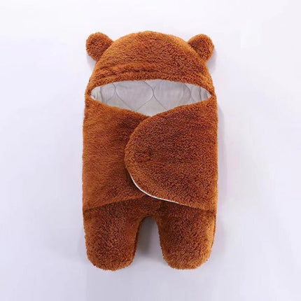 Baby Sleep Sack Fleece with Bear Ears, Baby Pajamas in 3 Sizes – image 6