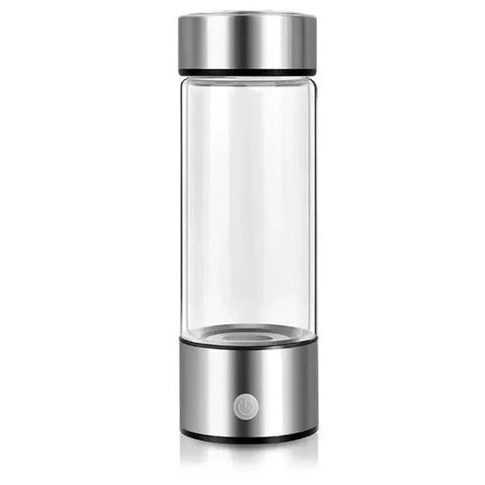 Tuzwa Hydrogen Water Bottle – 10.1 oz Portable Hydrogen Water Generator with Electrolysis Function, USB Rechargeable Power & 2.5-Hour Charging