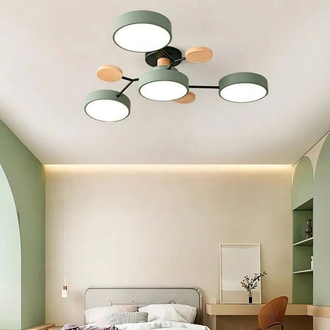 LED Ceiling Lights, Branching LED Light Fixture, Energy Efficient Ceiling Lamp for Living Room and Dining Table