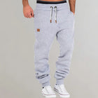 Mens Sweatpants, Baggy Sweatpants for Men, Cotton Jogging Pants with Adjustable Belt, Mens Joggers for Gym and Home