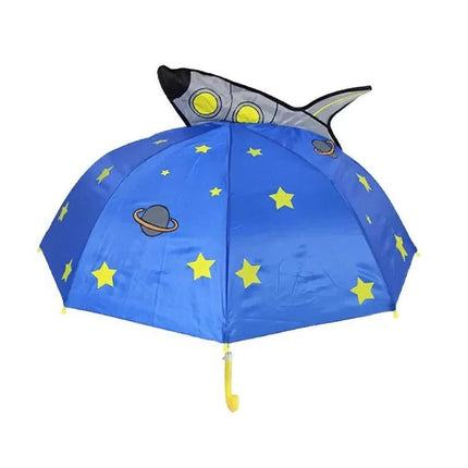 Compact Rain Umbrella with Animal Print for School, Kids Umbrella for Rain – image 14