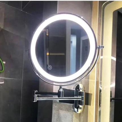 Lighted Vanity Mirror, Rechargeable LED Magnifying Mirror