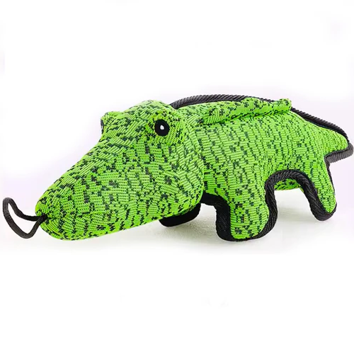 Indestructible Dog Chew Toy for Heavy Chewers, Interactive Dog Toy with Squeaker