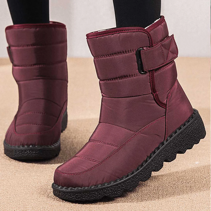 Snow Boots for Women, Waterproof Winter Boots with High Shaft