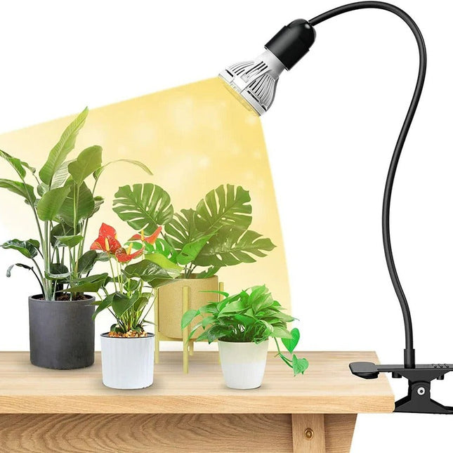 Plant Grow Lights for Indoor Plants, Full Spectrum LED Grow Light with Gooseneck and Remote Control, Seedling Grow Light