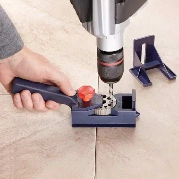 Dowel Drill Guide with Parallel Fence, Doweling Jig for 90 Degree Drilling