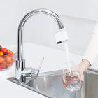 Touchless Faucet Adapter, Motion Sensor Faucet with Infrared Dual Sensors, Automatic Faucet Sensor Tap for Kitchen Sink