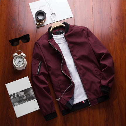 Lightweight Jacket for Men, Water Repellent Jacket with Pockets, M to 3XL – image 10