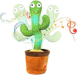 Tuzwa Dancing Cactus Toy – Sound-Activated Talking & Repeating Musical Toy with Dancing Motion for Kids