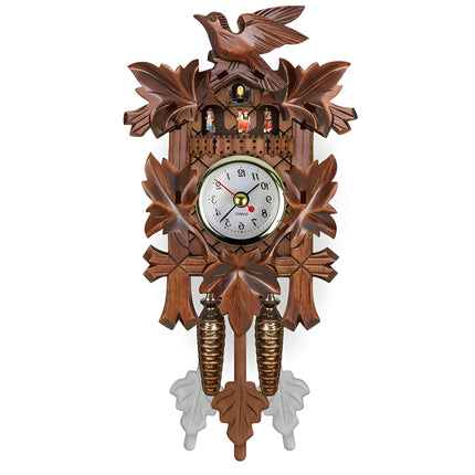 Cuckoo Clock Wooden with Swinging Pendulum, Deer Design – image 7