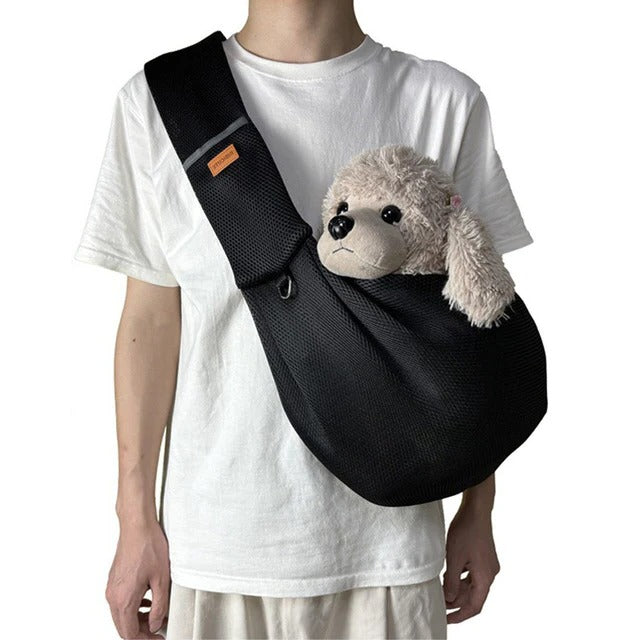 Dog Sling Carrier, Crossbody Small Dog Carrier Bag