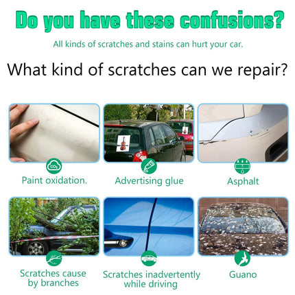 Car Scratch Remover Cloth for Light Scratches, Scratch Removal Cloth