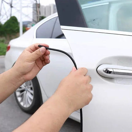 Car Door Edge Scratch Protector Strip, Door Edge Guard with U Shaped Structure, Universal Car Door Protector for Trunks