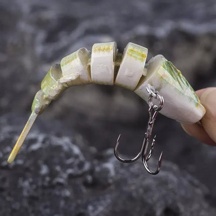 Fishing Lure, Jointed Swimbait and Bass Fishing Bait with Rattle – image 10