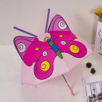 Cute Cartoon Umbrella for Girls and Boys, Kids Umbrella for Rain – image 16