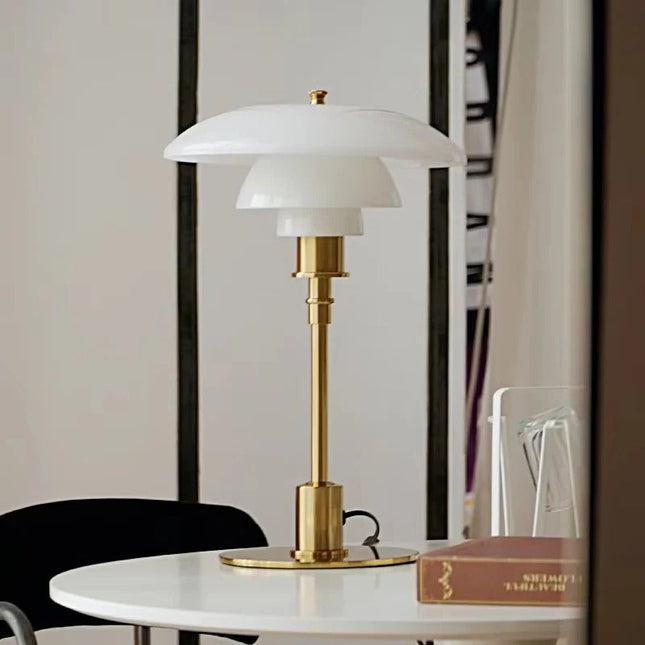 Table Lamps for Living Room, Modern LED Table Lamp with Dimmer