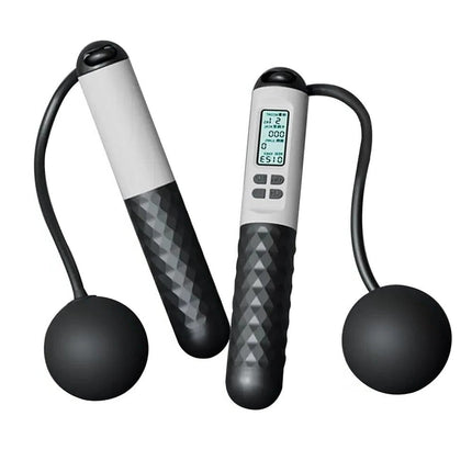 Cordless Jump Rope with Counter, Weighted Workout Jump Rope for Indoor Cardio – image 9
