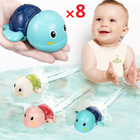 Bath Toys for Toddlers, Wind Up Toys, Swimming Turtle Toy for Bathtub Fun, Sea Animal Bath Toys