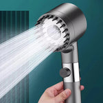 Tuzwa Filtered Shower Head – 9-Layer Filter with Laser-Cut Micro-Hole Spray, Push-Button Pause & Water-Saving Design