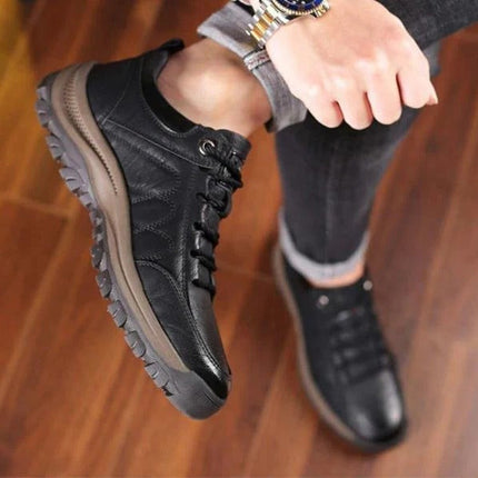 Mens Casual Shoes, Waterproof Mens Walking Shoes for Outdoor and Work – image 5