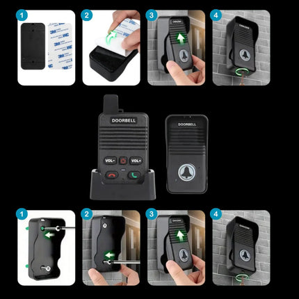 Intercom Doorbell, Hands Free Intercom System for Home
