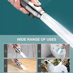 Tuzwa Filtered Shower Head – 9-Layer Filter with Laser-Cut Micro-Hole Spray, Push-Button Pause & Water-Saving Design
