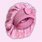 Silk Bonnet for Hair, Silk Hair Bonnet for Sleeping with Elastic Band
