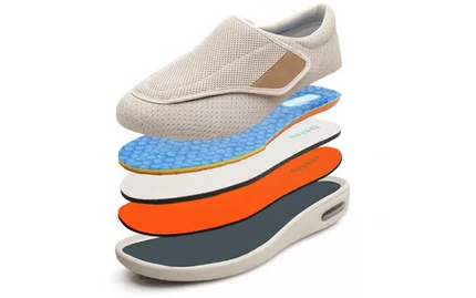 Wide Toe Box Shoes, Zero Drop Shoes for Standing All Day with Memory Foam Insole – image 6