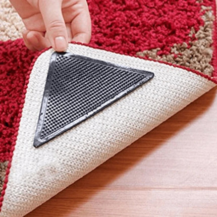 4 Pack Square Rug Gripper for Wood and Tile Floors – image 8