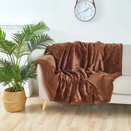 Throw Blanket for Sofa, Reversible Warm Blanket for Dogs and Kids – image 5