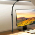 LED Desk Lamp, Dual Head Desk Light with Adjustable Brightness and Color Temperature, Reading Lamp