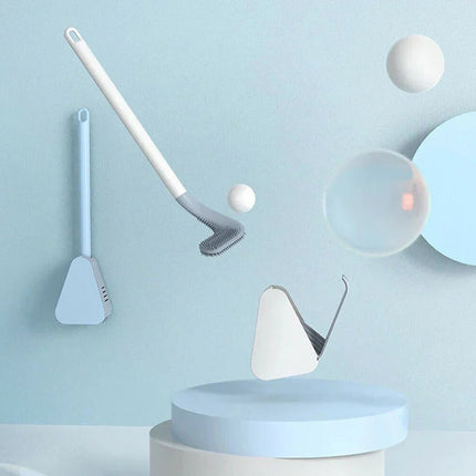 Toilet Brush and Holder Self Cleaning, Compact Toilet Brush Set - image 11