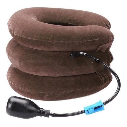 Travel Neck Pillow Inflatable, Adjustable Neck Support Pillow with Hand Pump – image 10