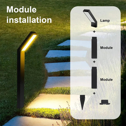 Solar Walkway Lights, Waterproof Solar Path Lights for Garden Driveway – image 7