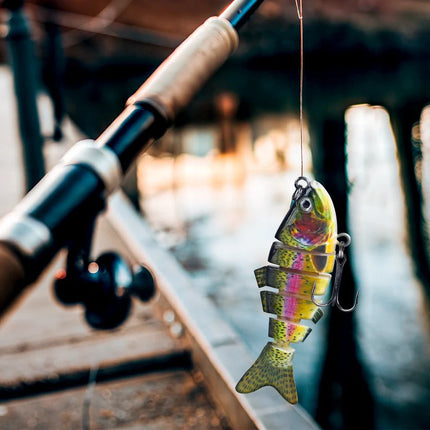 Fishing Lure, Jointed Swimbait and Bass Fishing Bait with Rattle – image 4