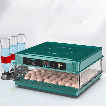 Chicken Egg Incubator with Automatic Egg Turner, Incubator for Duck Eggs and Quail Eggs, Egg Hatcher for 38 Eggs