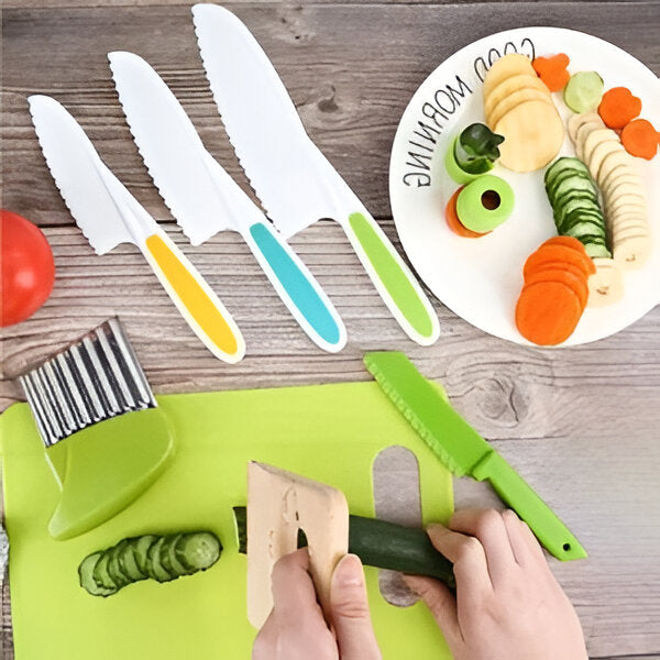 Kids Kitchen Set, 13 Piece Kids Cooking Set for Toddlers, Beginner Kitchen Tool Kit for Ages 2 to 5