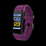 Tuzwa Smartwatch for Seniors – 0.96" LED Fitness Watch with Heart Rate Monitoring, Step Counter, Sleep Tracking, Inactivity Alerts & USB Charging